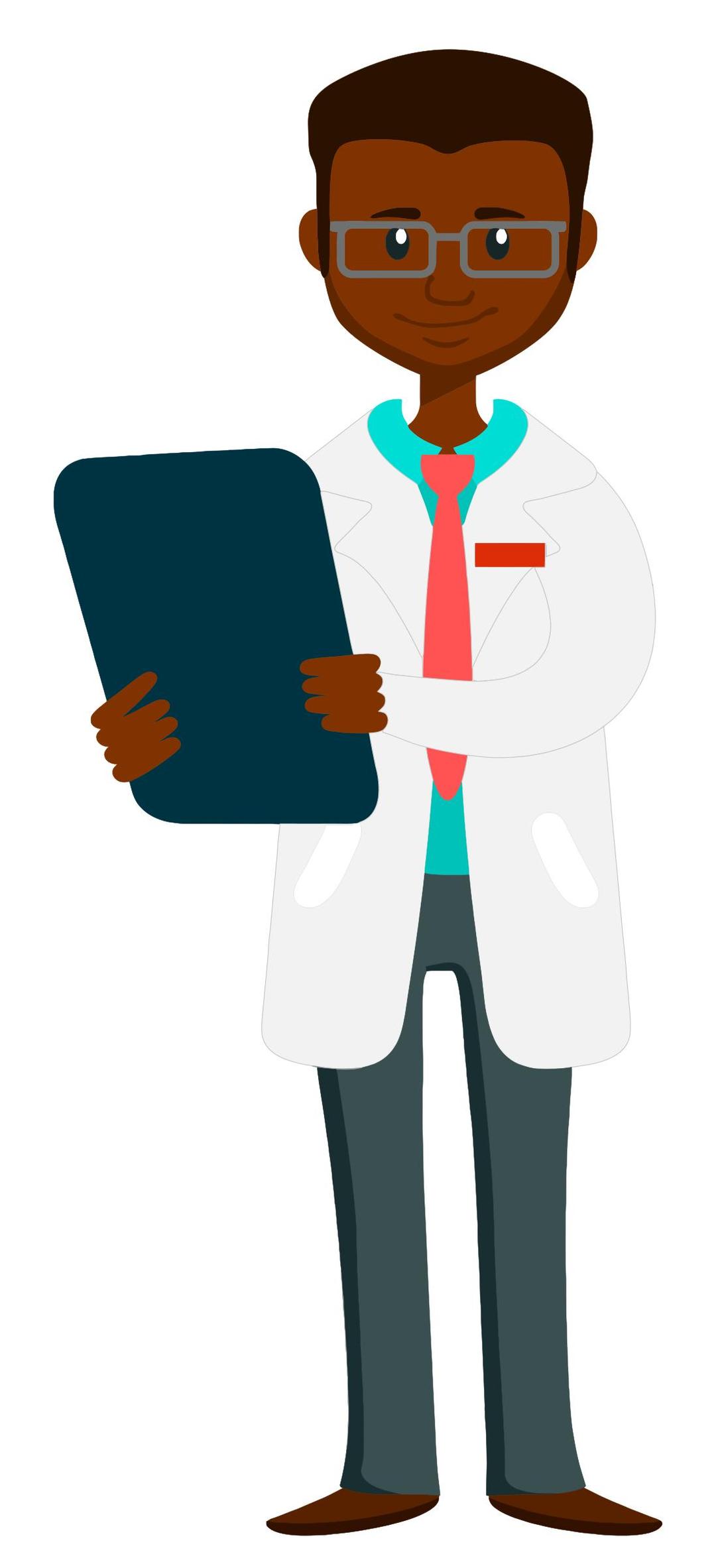 African Doctor png transparent