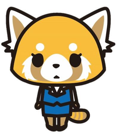 Aggretsuko Character Retsuko the Red Panda png transparent