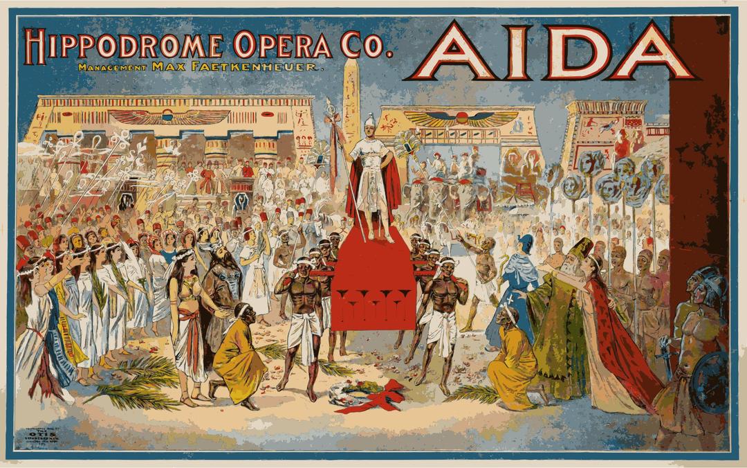 Aida poster colors fixed png transparent