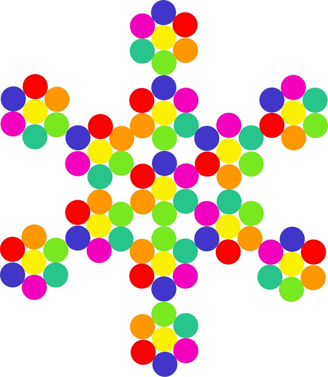 aiflowers snowflake  png transparent