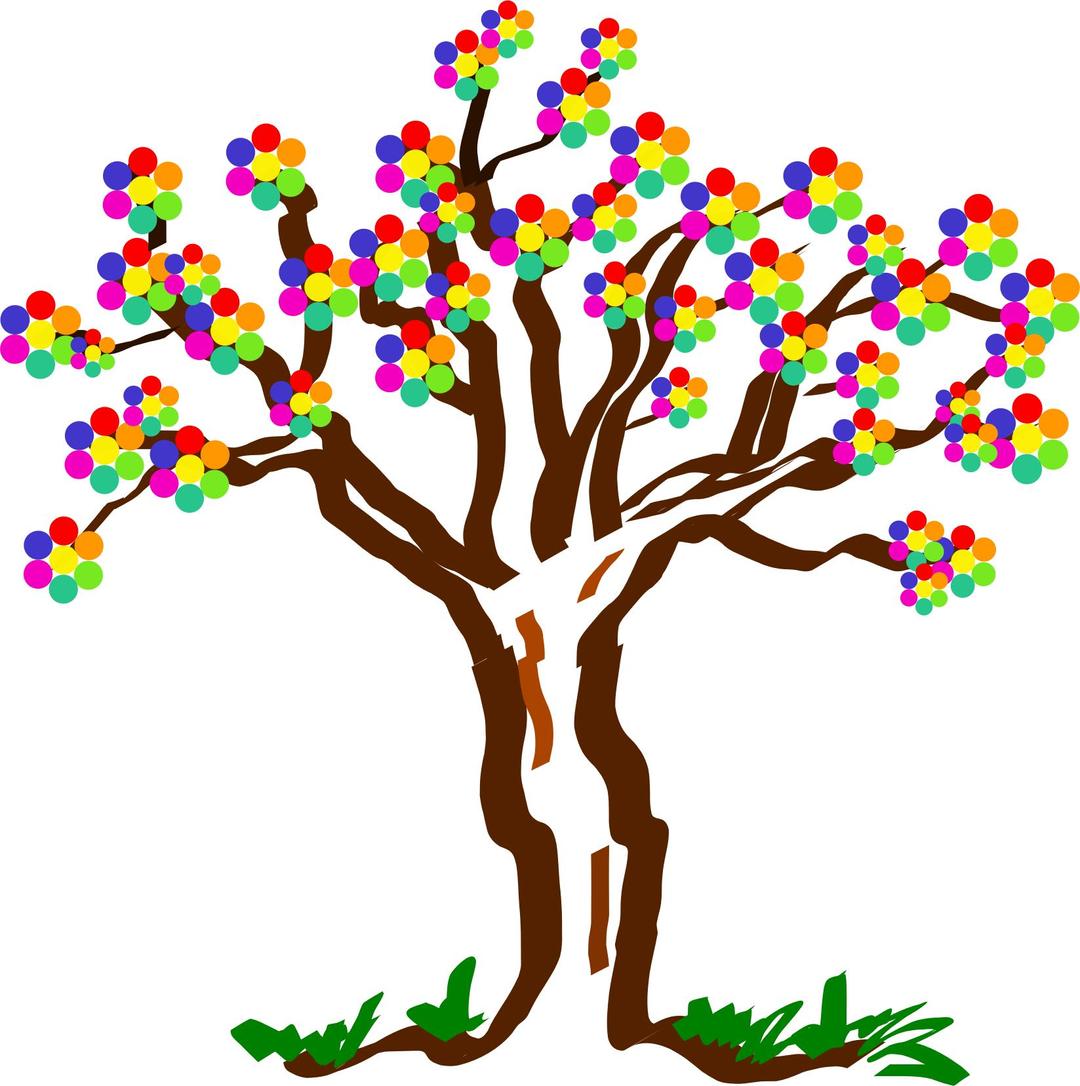 aiflowers tree  png transparent