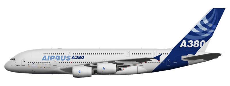 Airbus A380 Flying png transparent