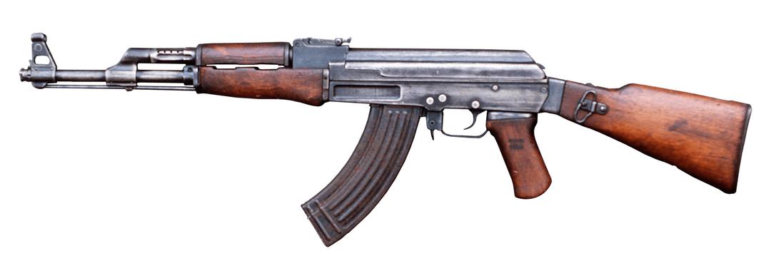 AK 47 png transparent