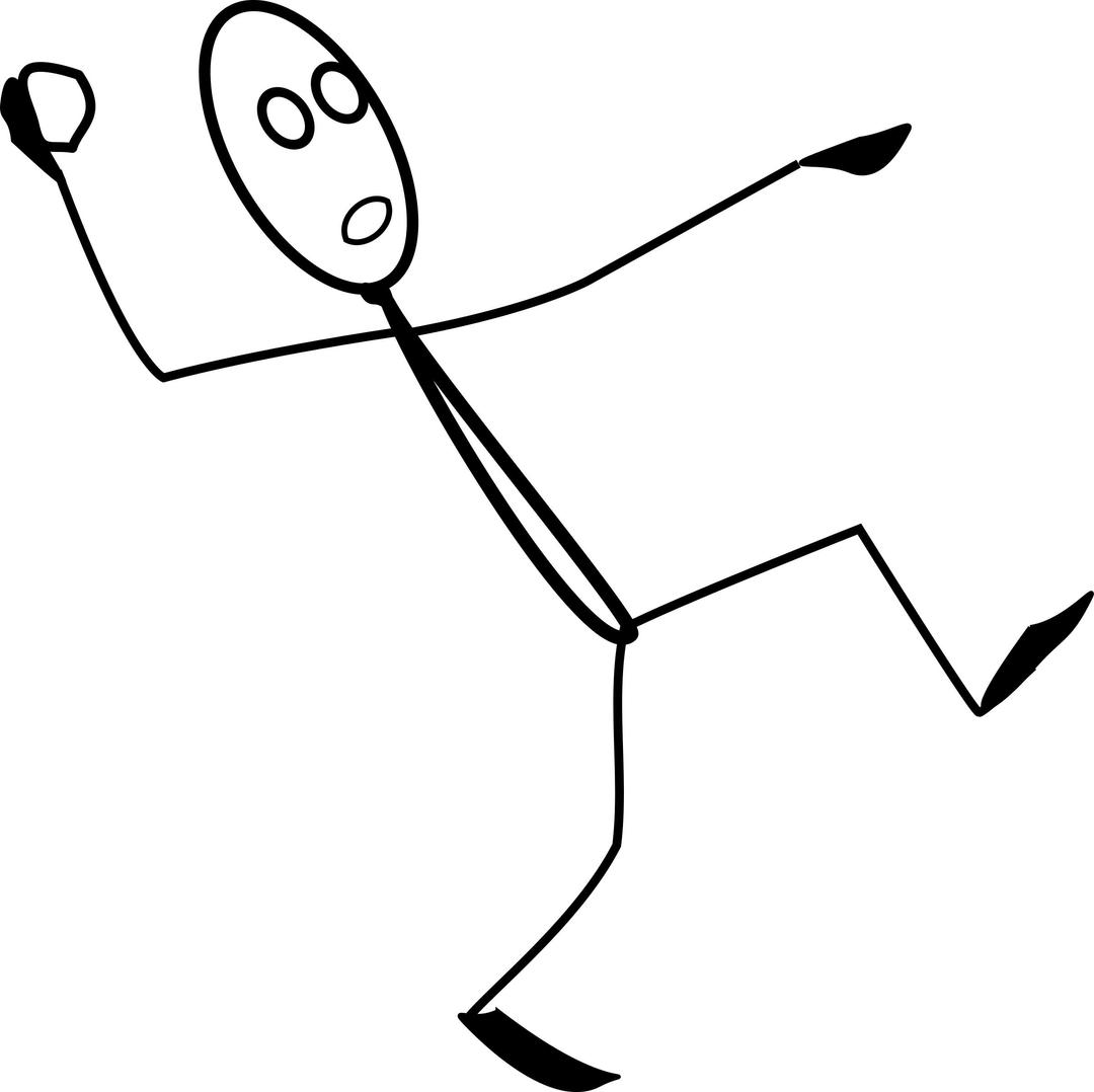 Al throwing a stone png transparent