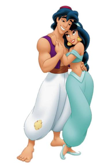 Aladdin Holding Jasmine png transparent