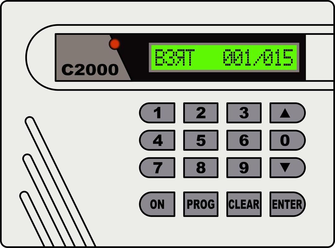 Alarm system S2000 png transparent
