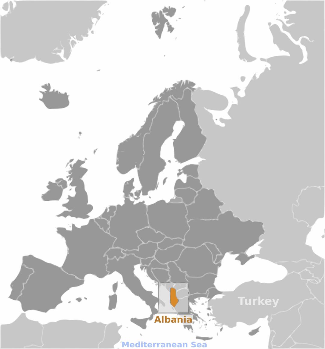 Albania location label png transparent