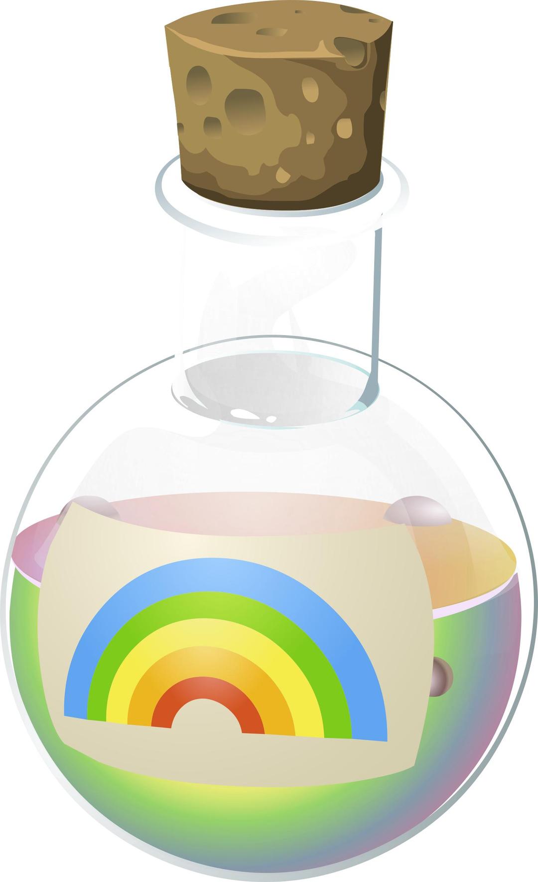 Alchemy Potion Rainbow Juice png transparent