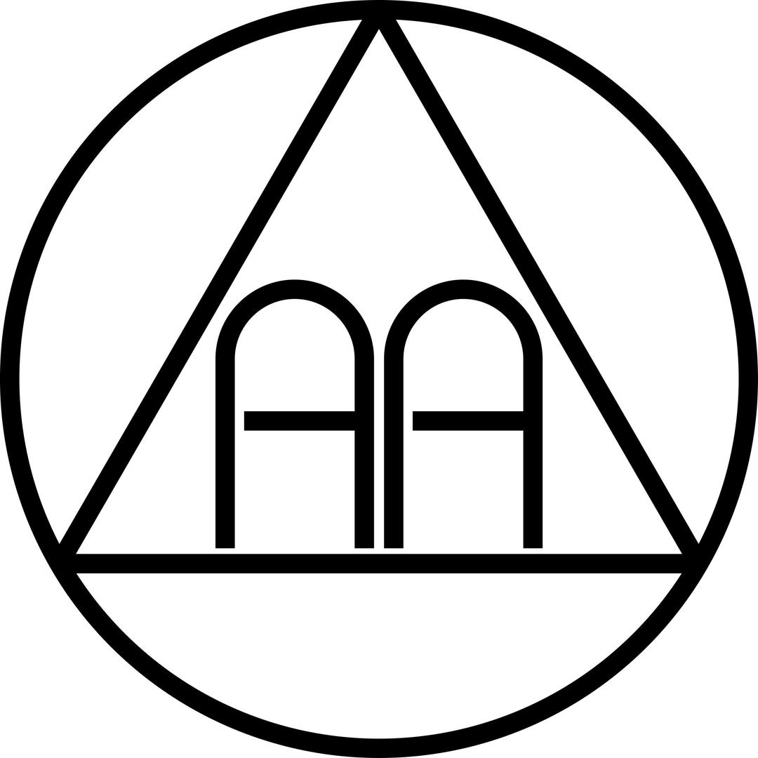 Alcoholics Anonymous Official Logo png transparent