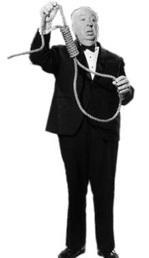 Alfred Hitchcock Holding A Noose png transparent
