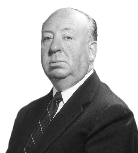 Alfred Hitchcock Portrait Photo png transparent