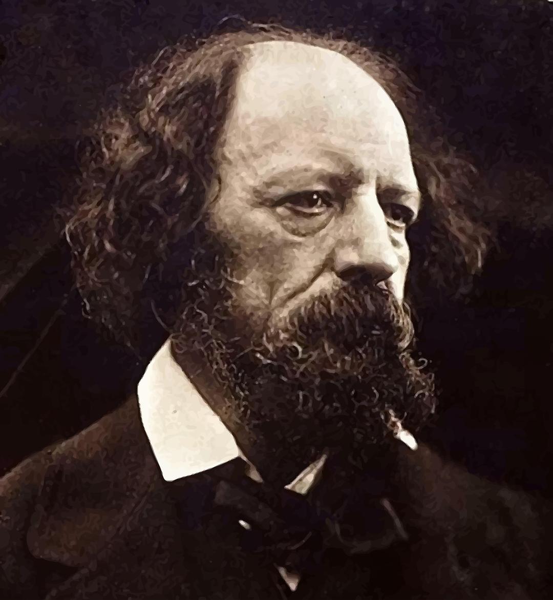 Alfred, Lord Tennyson 2 png transparent