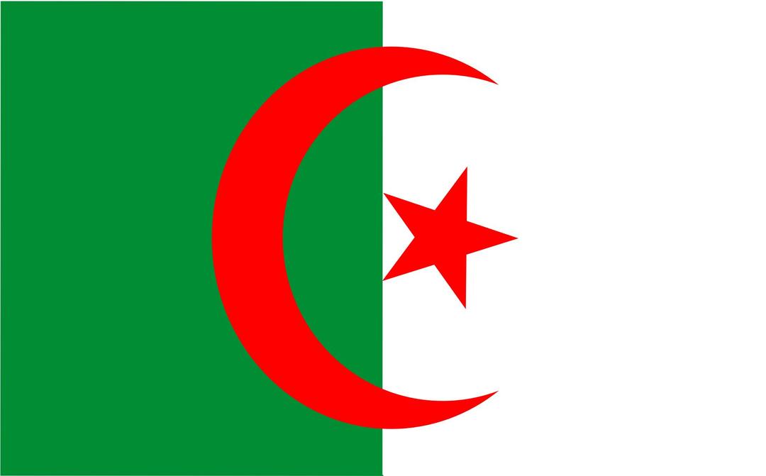 Algeria Flag png transparent