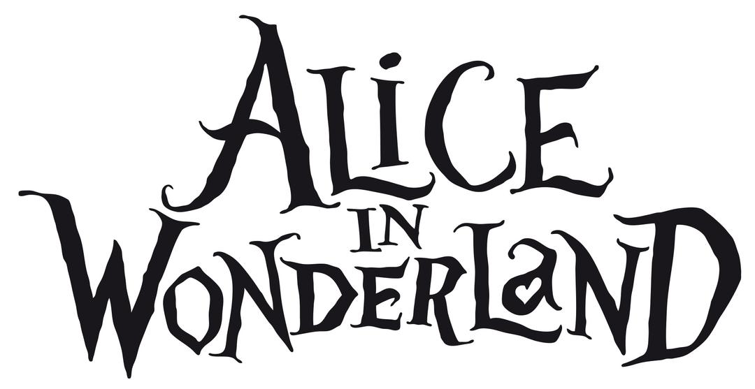 Alice In Wonderland Logo png transparent