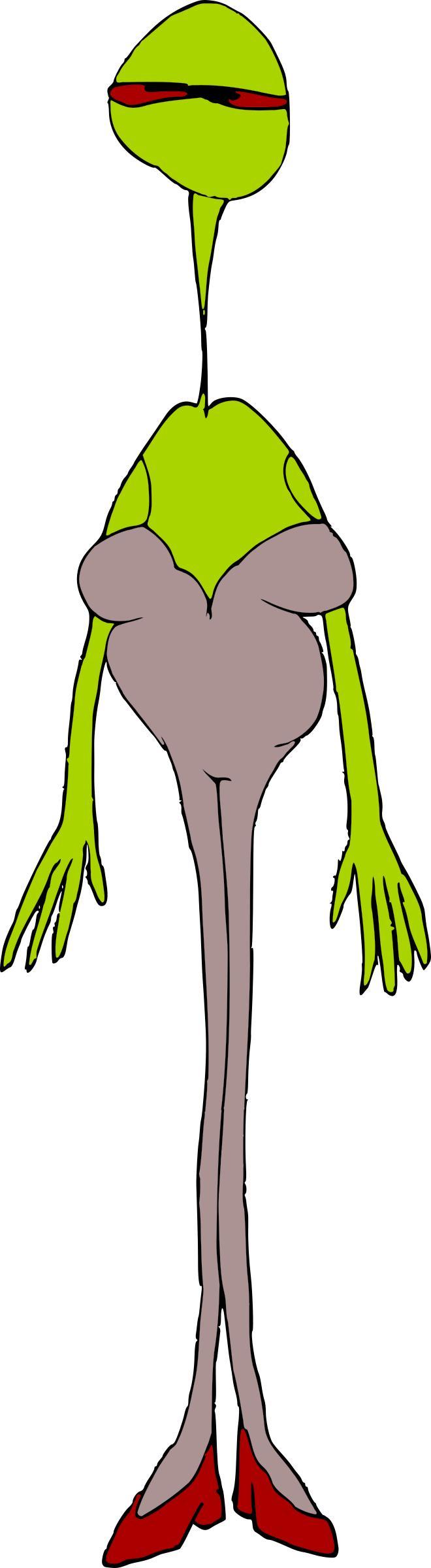 Alien Female png transparent