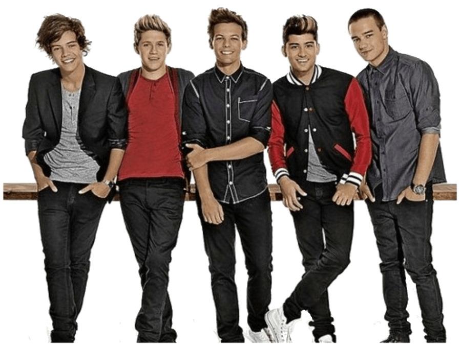Aligned One Direction png transparent