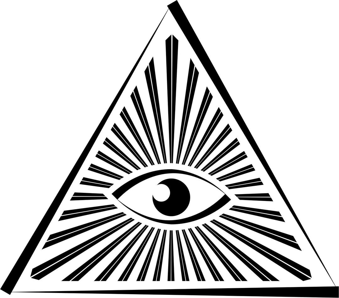 All Seeing Eye Pyramid png transparent