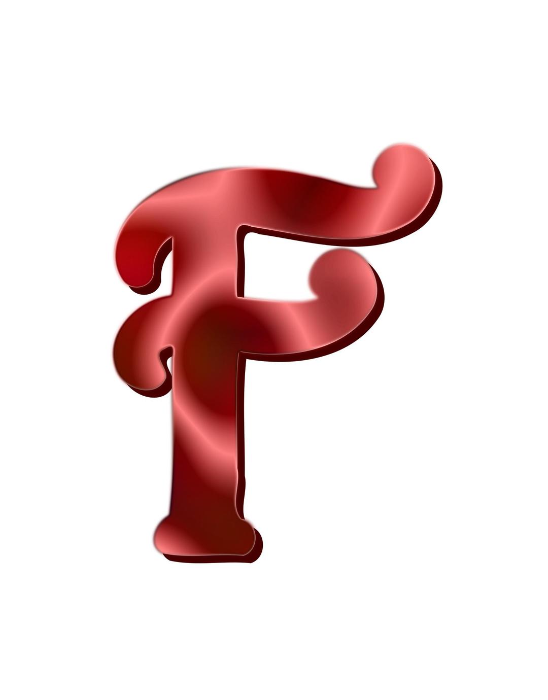 Alphabet 12, letter F png transparent
