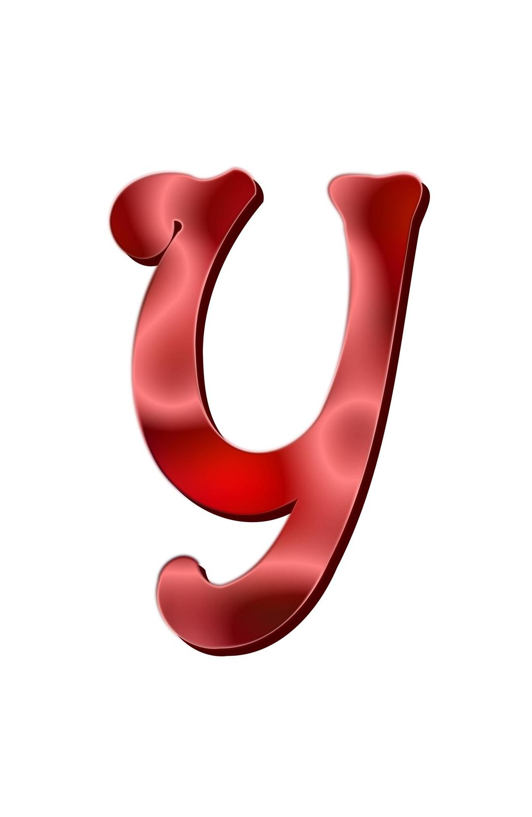 Alphabet 12, letter Y png transparent