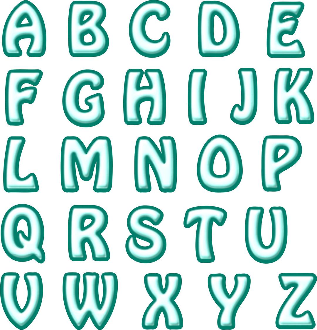 Alphabet 16 (colour 3) png transparent