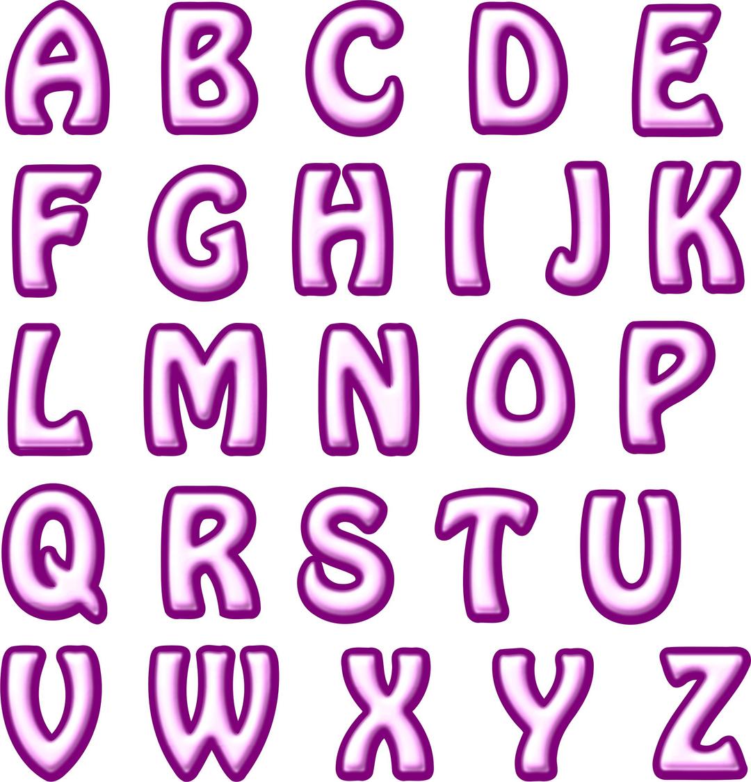 Alphabet 16 (colour 6) png transparent