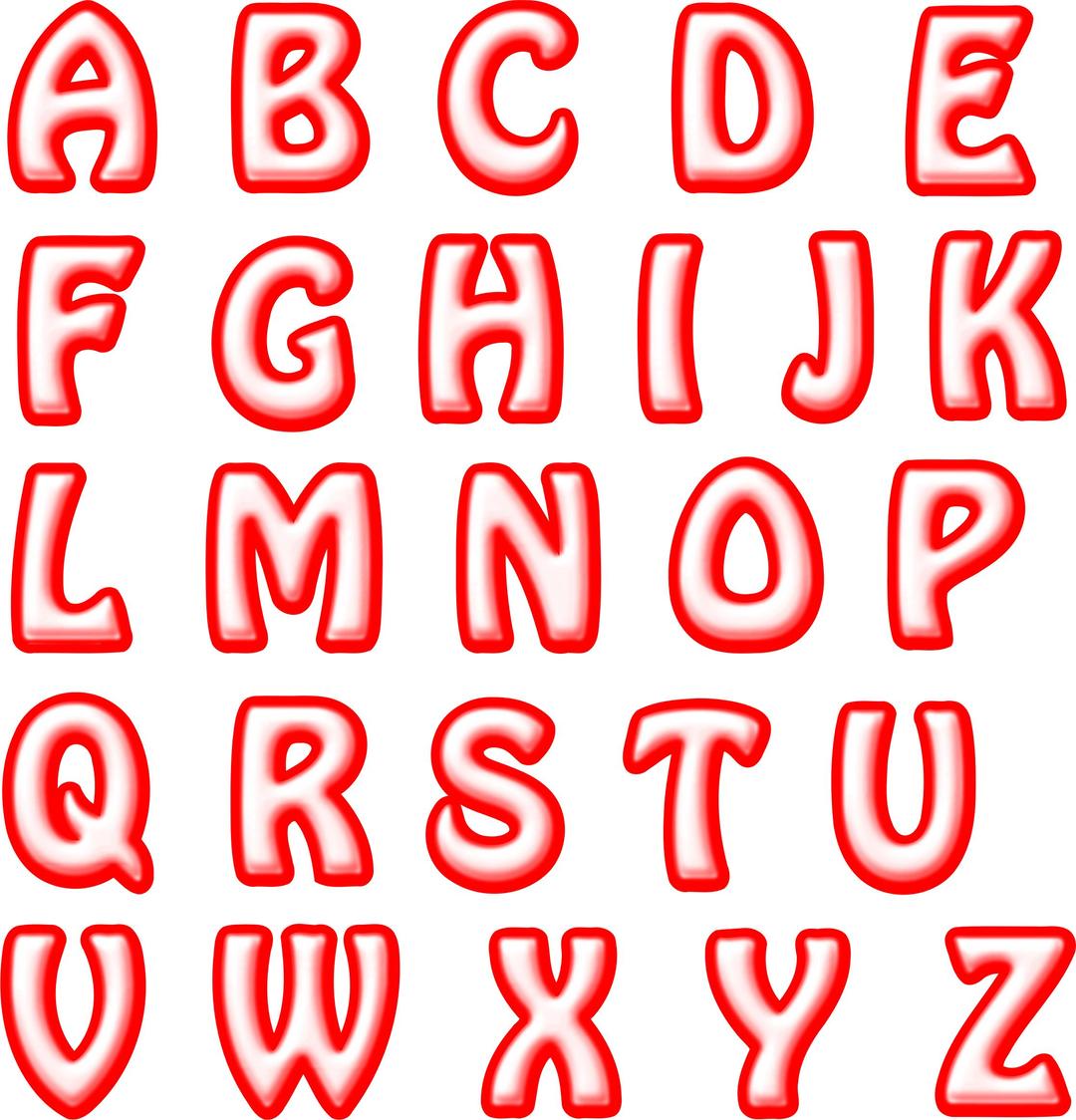 Alphabet 16 (colour 7) png transparent