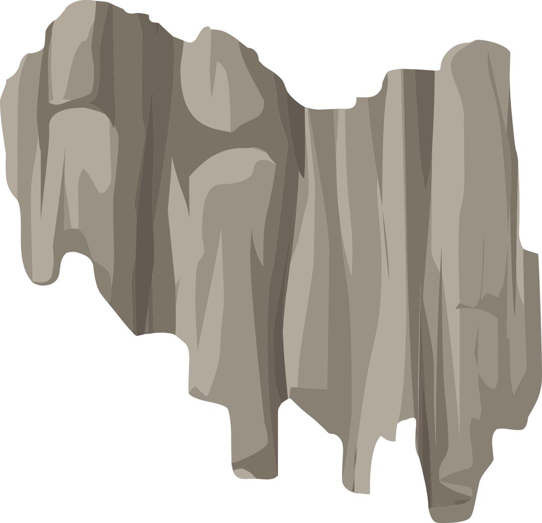 Alpine Landscape Cliff Face Bandaid Topper 01b Al1 png transparent
