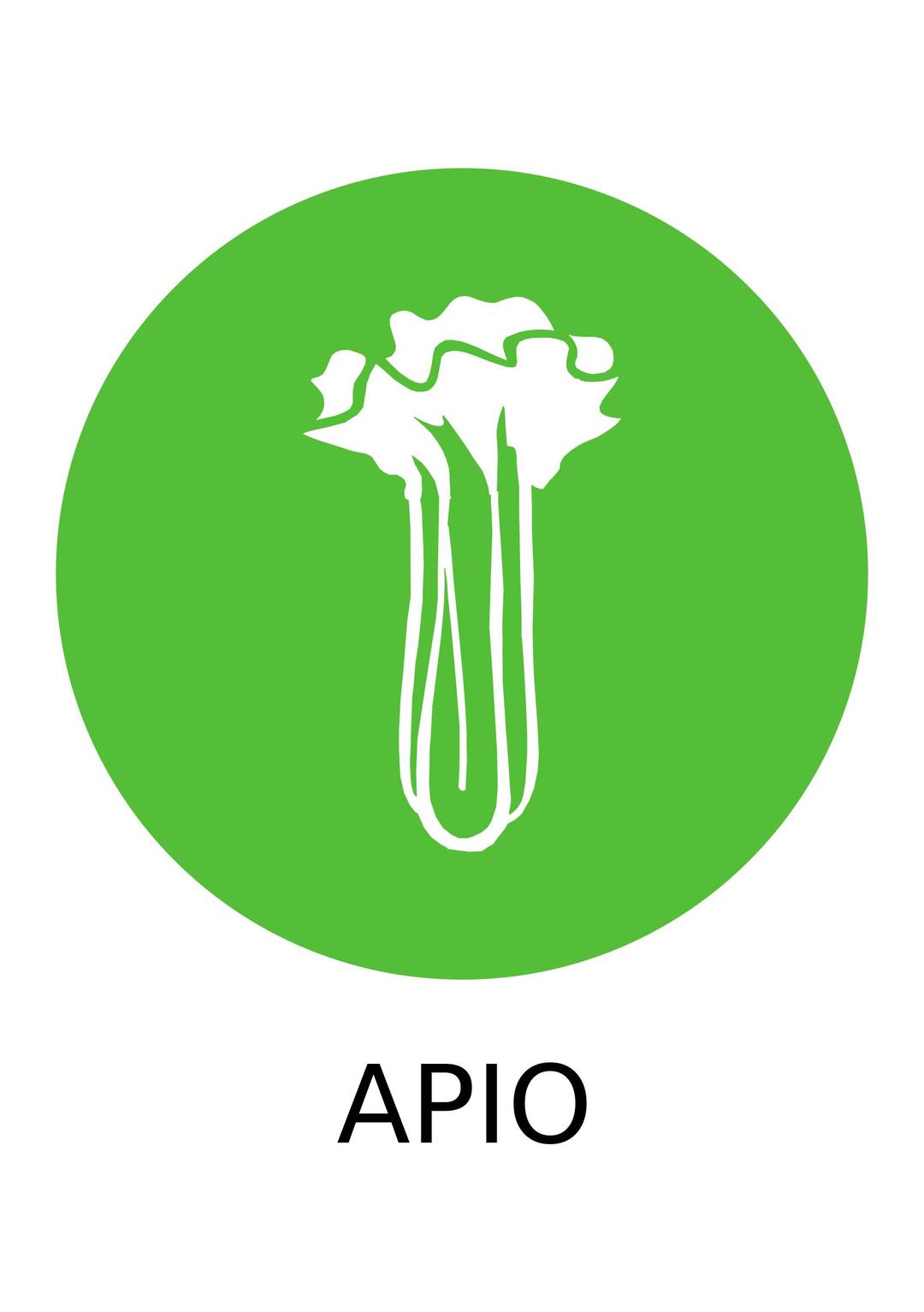 Alérgeno Apio/Celery png transparent