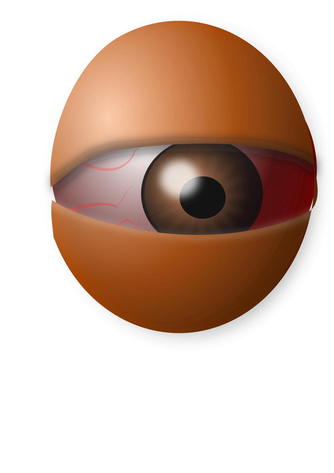 AM Eyeball Egg png transparent