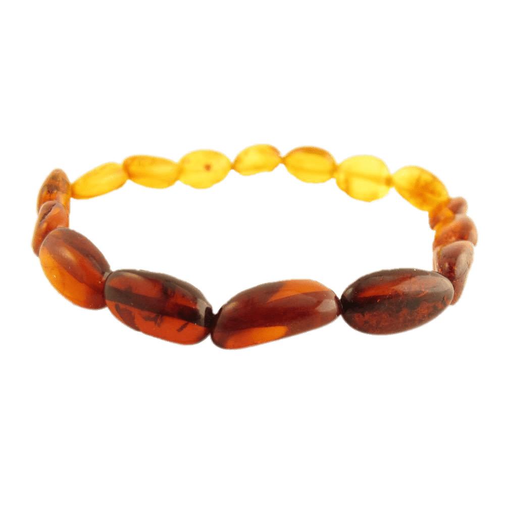 Amber Beads Bracelet png transparent