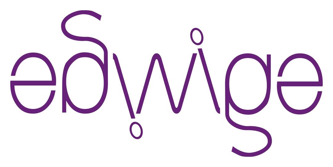 Ambigramme Edwige png transparent