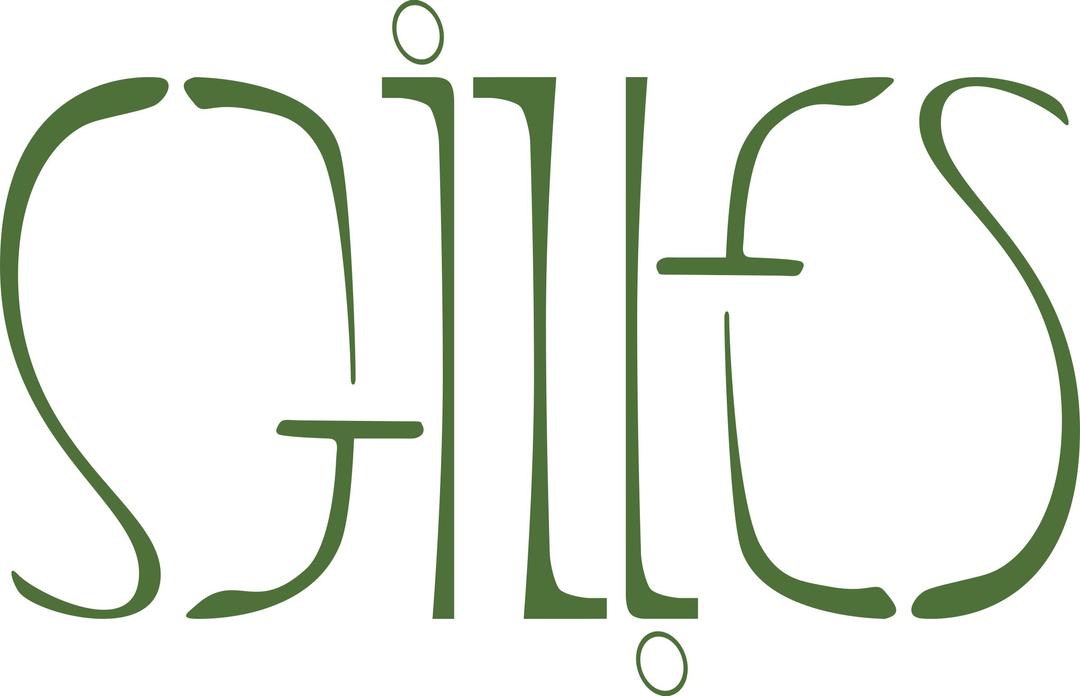 Ambigramme Gilles png transparent