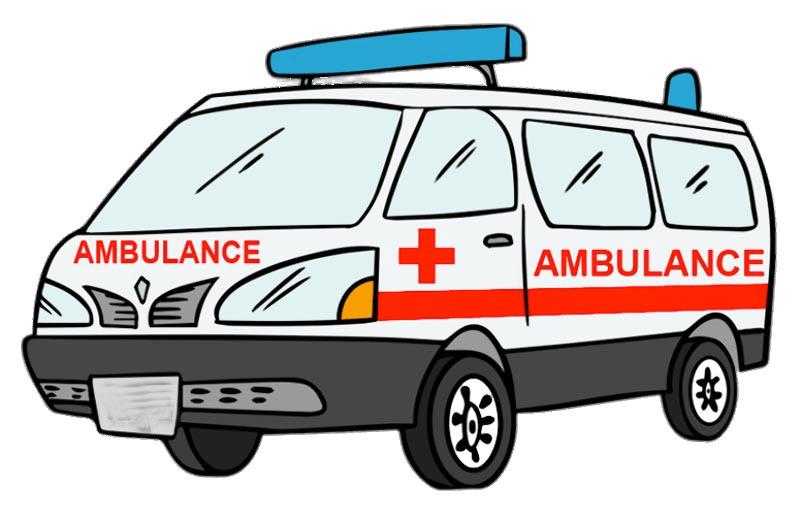 Ambulance Drawing png transparent