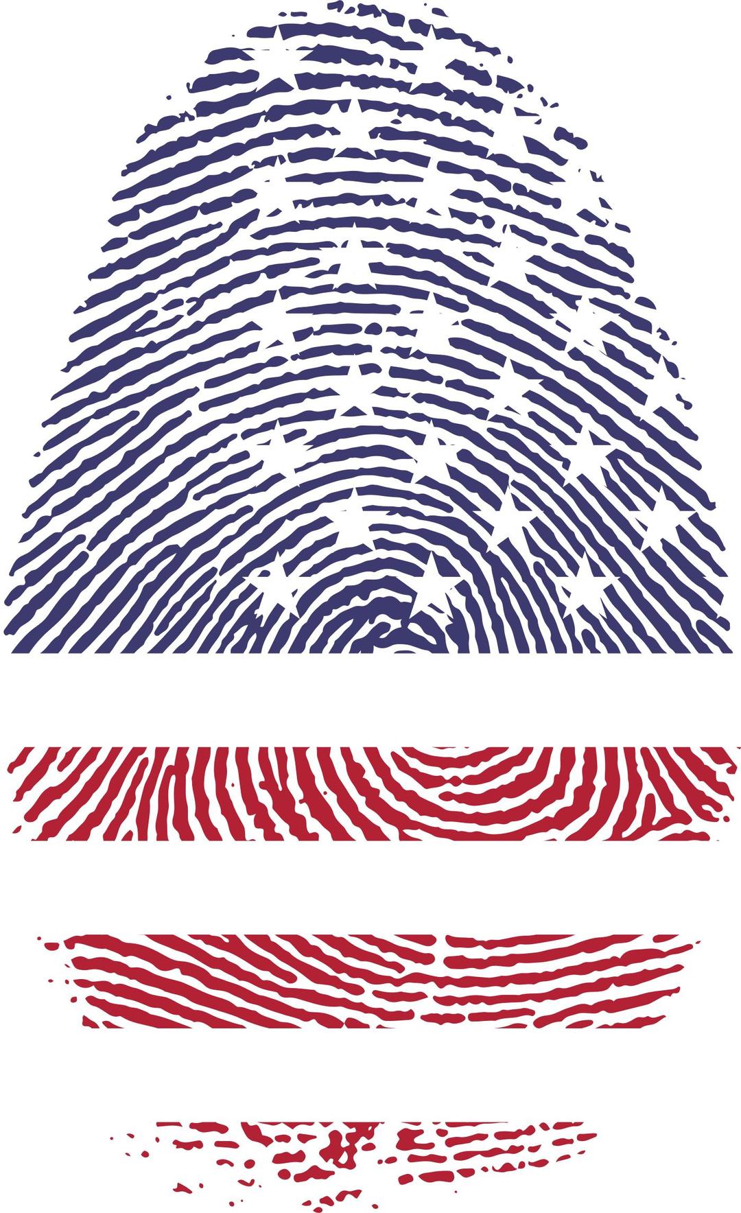 America Fingerprint png transparent