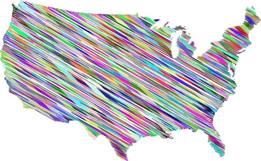 America Sketched Prismatic png transparent
