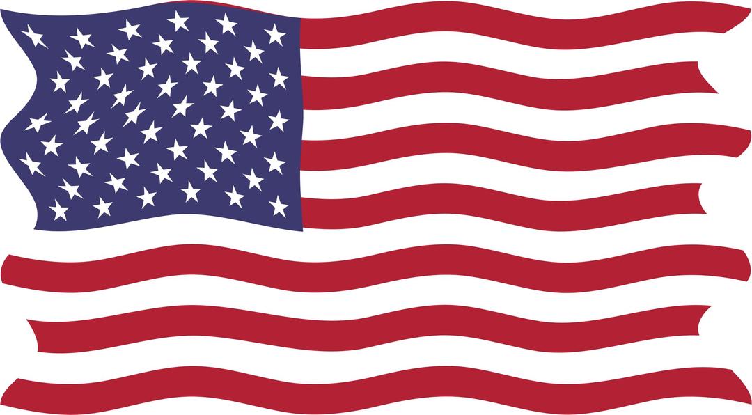 American Flag Breezy png transparent