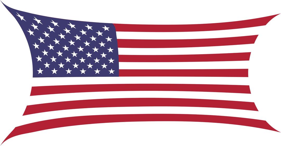 American Flag Breezy 6 png transparent