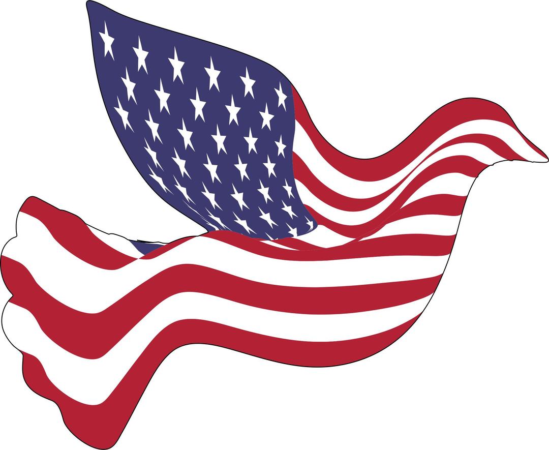 American Peace Dove With Stroke png transparent