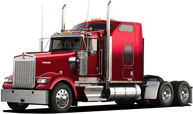 American Truck Sideview png transparent