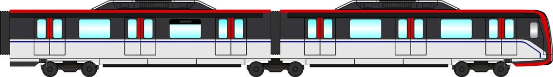 Ampang Line LRT (second generation) png transparent