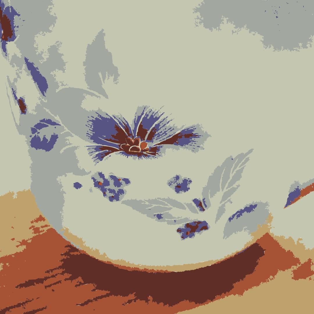 An aiflowers on a cup png transparent