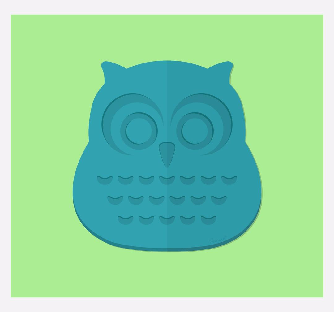 An Owl that Looks a Lot Like a Hippo png transparent