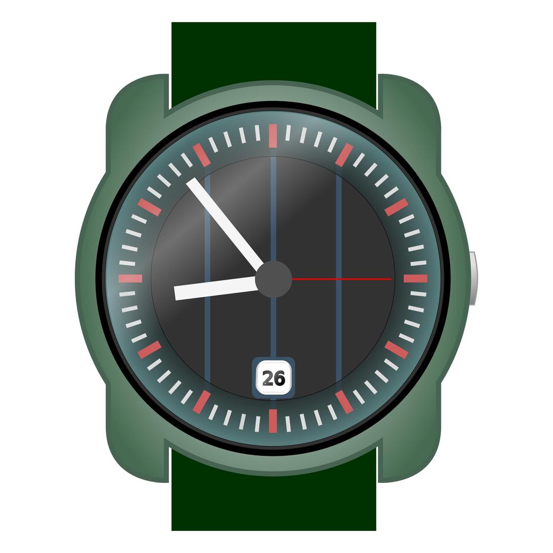 Analog wrist-watch png transparent
