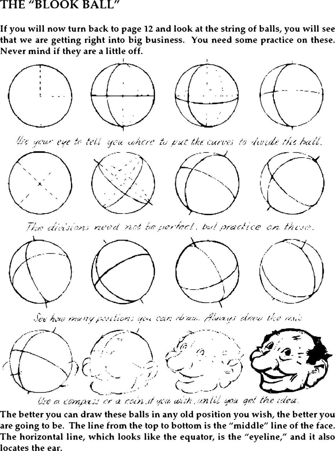 Andrew Loomis Fun with a Pencil 18 png transparent