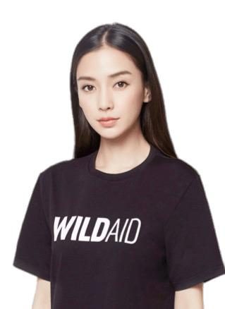 Angelababy WildAid T-Shirt png transparent