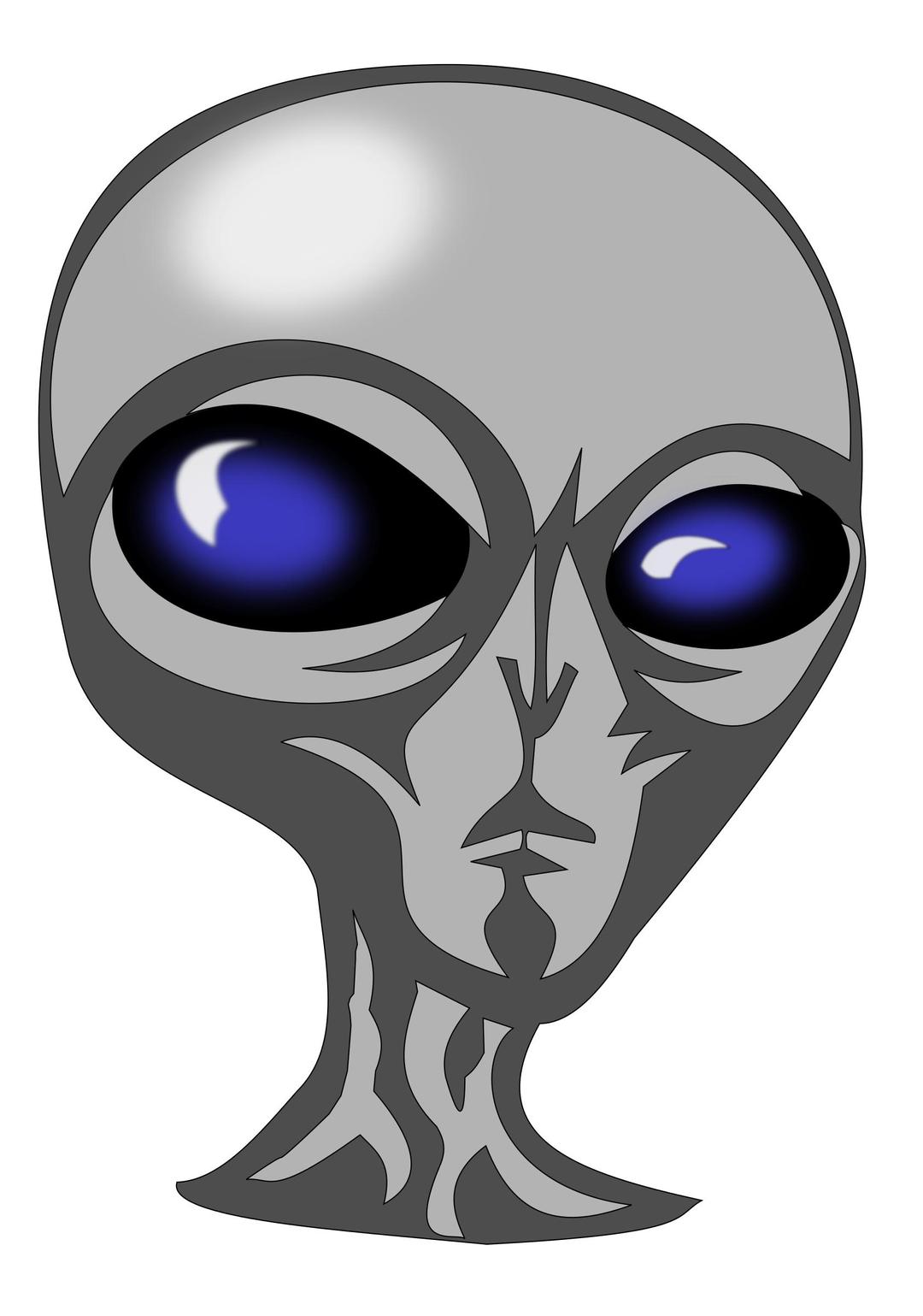 Angry Alien png transparent