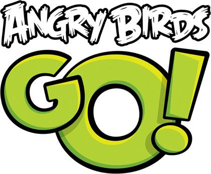 Angry Birds Go Logo png transparent