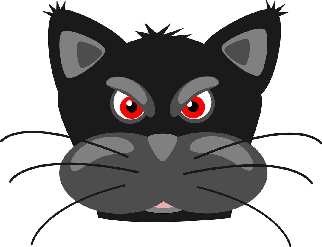 Angry black panther png transparent