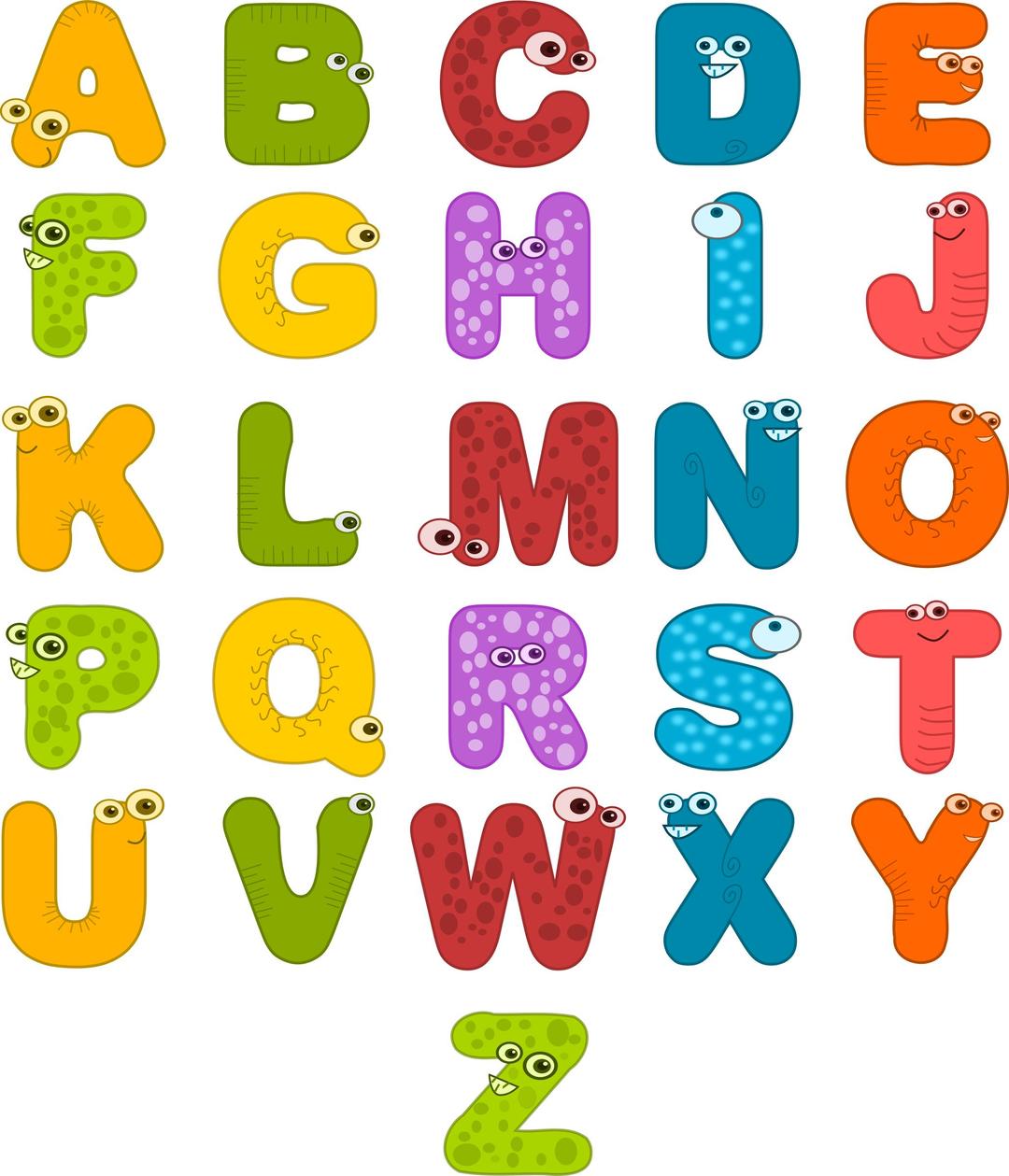 Animal Alphabets png transparent