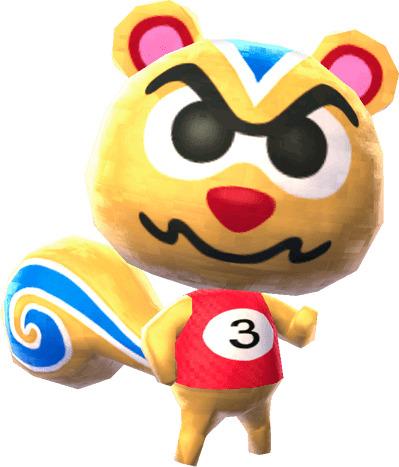 Animal Crossing Ricky png transparent
